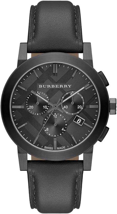 montre burberry homme noir|montre burberry.